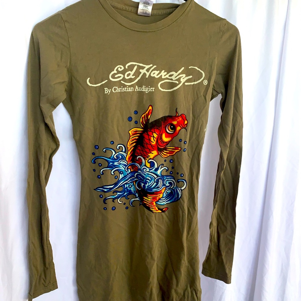 Women’s Ed hardy vintage long sleeve